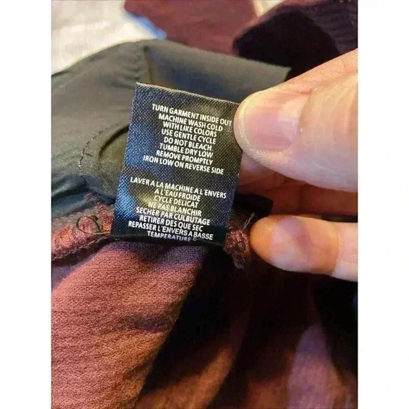 OAT NY Women's High Rise Corduroy Skinny Jeans Burgundy Stretch Streetwear NWT - Picture 8 of 10